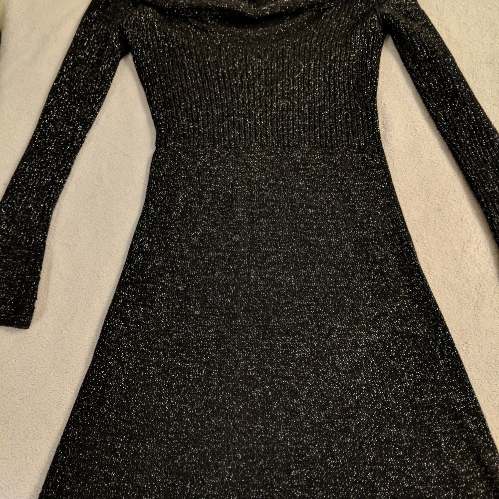 Black sparkle dress